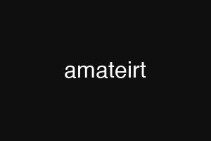 amateirt