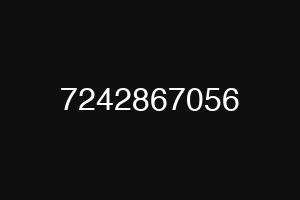 7242867056