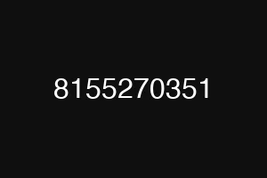 8155270351