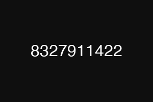 8327911422