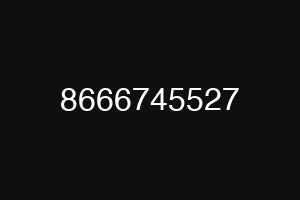8666745527